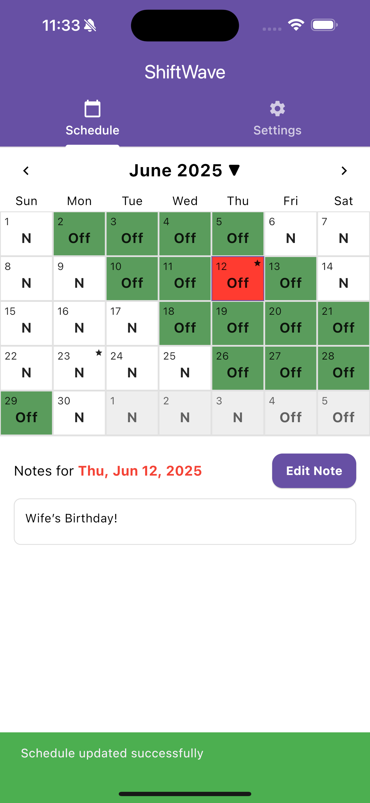 ShiftWave Screenshot