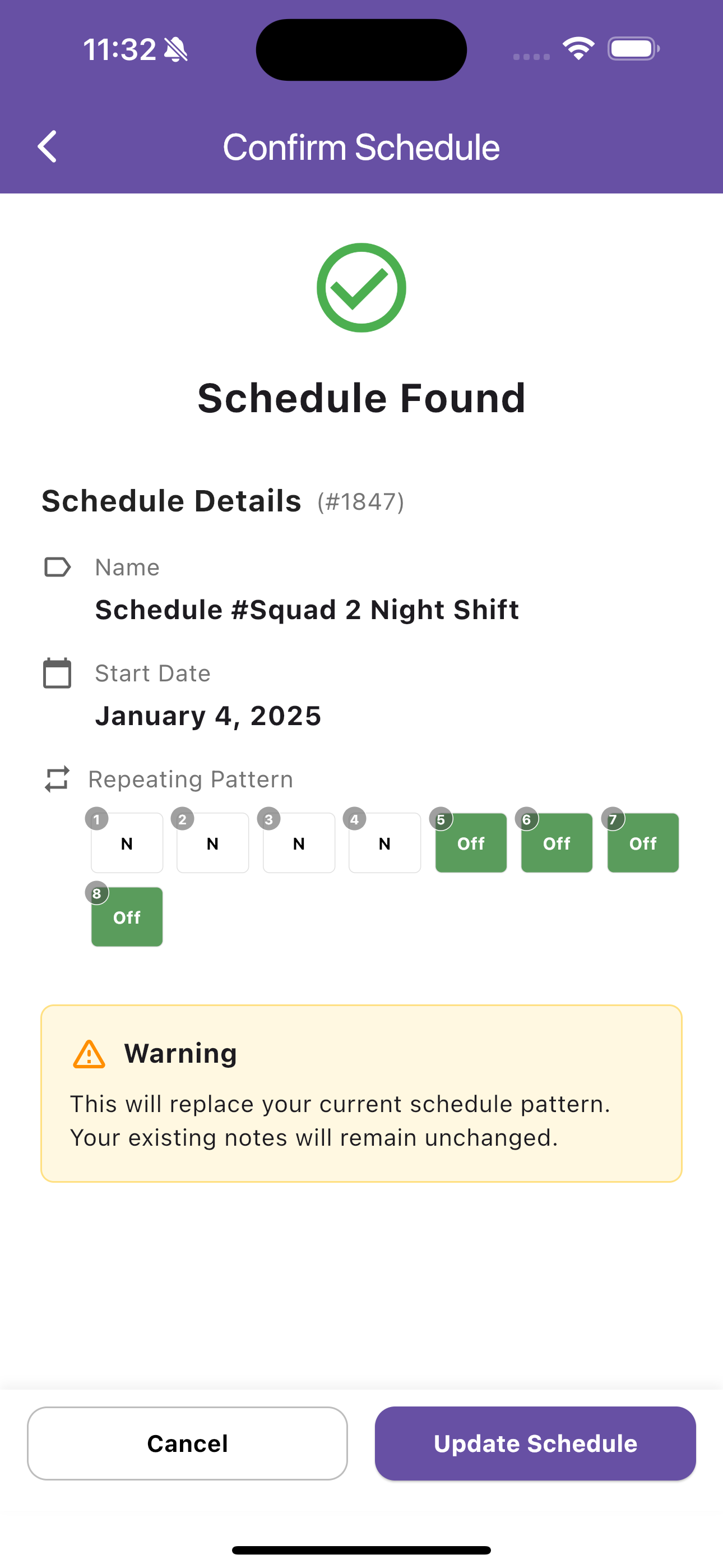 ShiftWave iOS Screenshot
